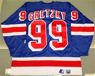 Wayne Gretzky Autographed New York Rangers Jersey