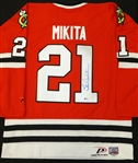 Stan Mikita Autographed Jersey