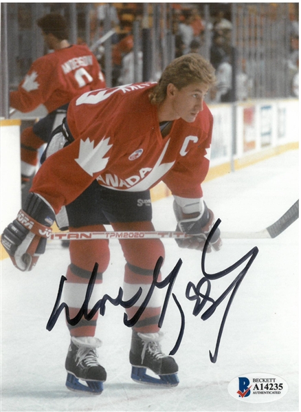 Wayne Gretzky Autographed 5x7 Photo