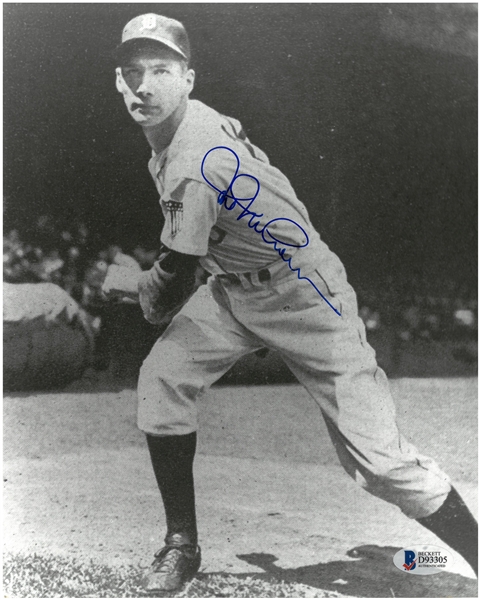 Hal Newhouser Autographed 8x10 Photo