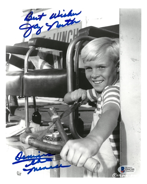 Jay North Dennis the Menace Autographed 8x10 Photo