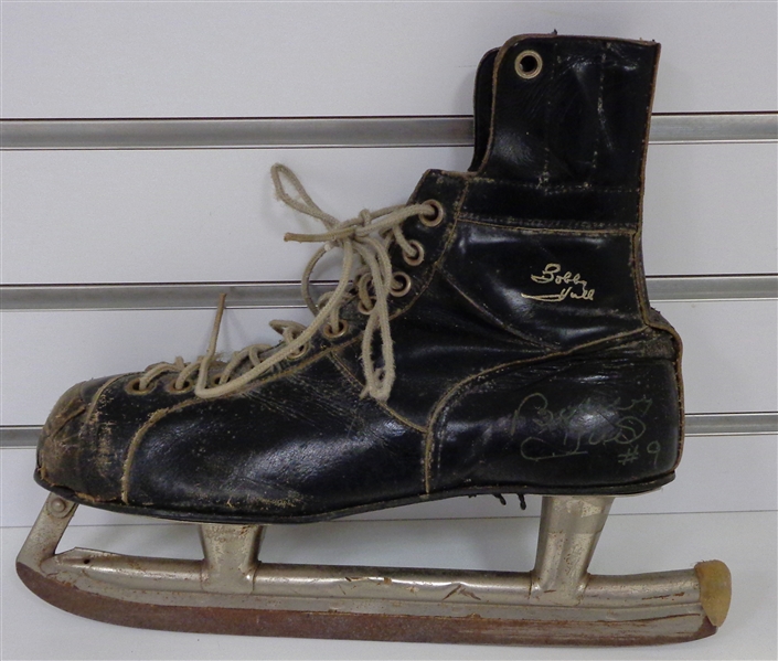 Bobby Hull Autographed Vintage Hockey Skate
