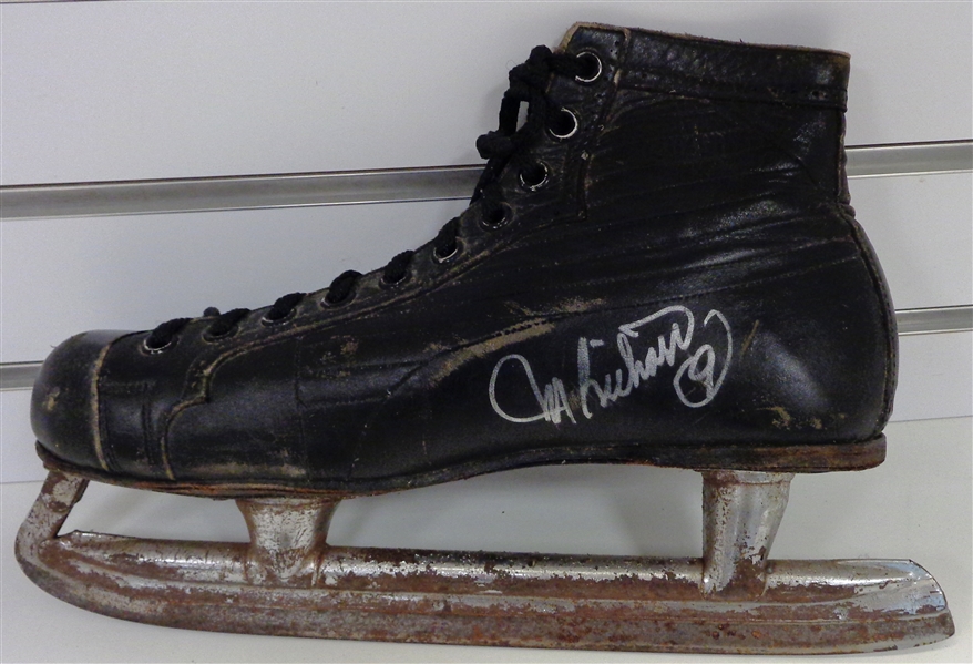 Maurice Richard Autographed Vintage Hockey Skate
