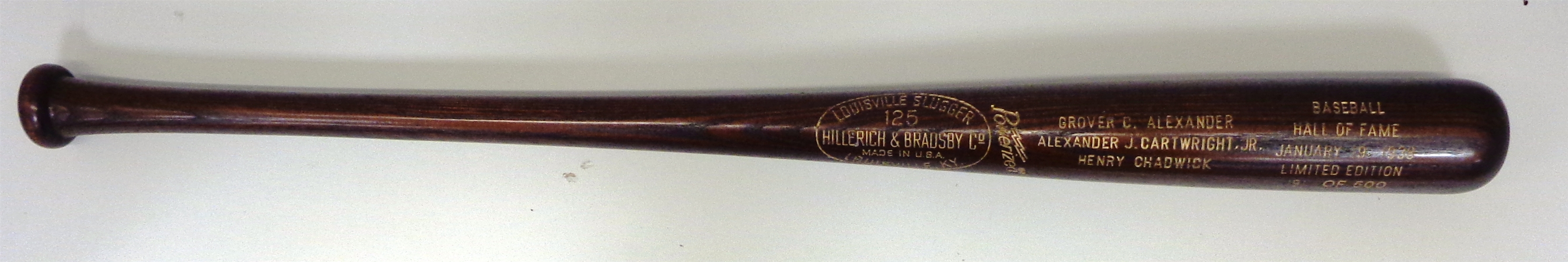 1938 Baseball Hall of Fame Commemorative Bat