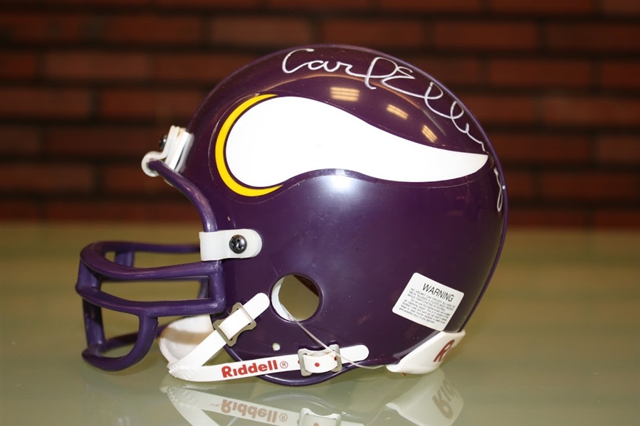 Carl Eller Autographed Vikings Mini Helmet