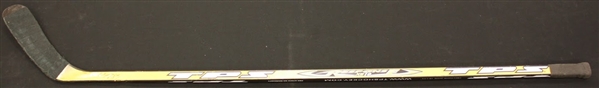 Darren McCarty Autographed Game Used Hockey Stick