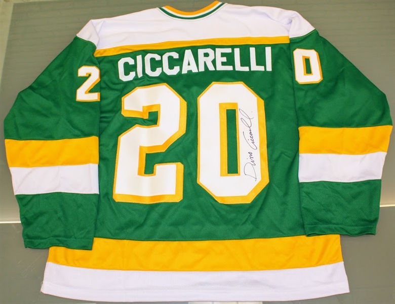 Dino Ciccarelli Signed Northstars Jersey