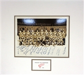 1936 Red Wings Team Signed Photo - First Stanley Cup!