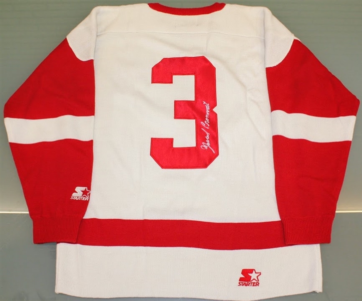 Marcel Pronovost Autographed Red Wings Jersey