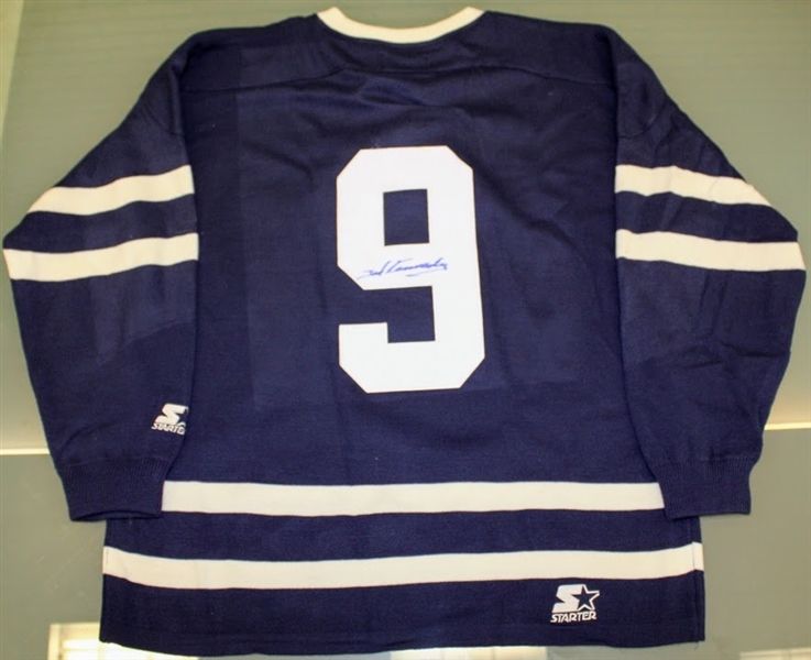 Ted Kennedy Autographed Maple Leafs Sweater