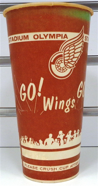 Vintage Olympia Stadium Paper Beer Cup