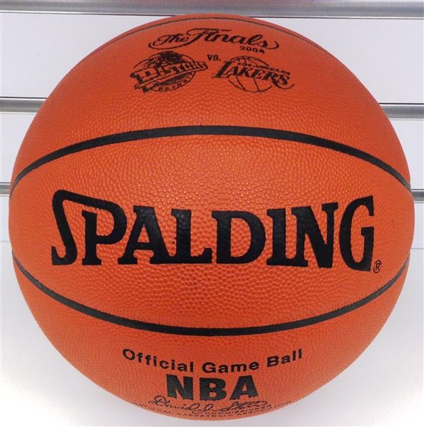 2004 NBA Finals Official Game Basketball