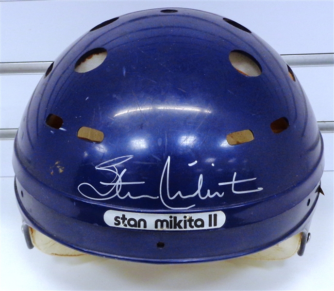 Stan Mikita Autographed Mikita Endorsed Northland Hockey Helmet