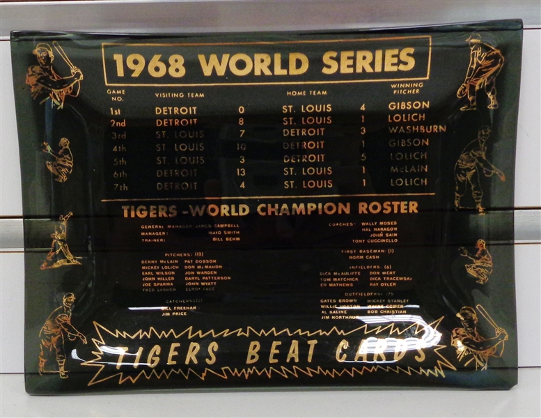 1968 Detroit Tigers Ashtray