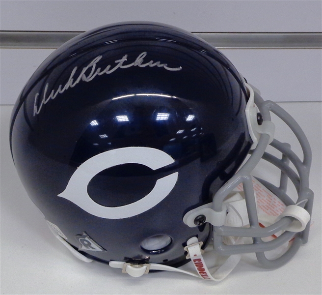 Dick Butkus Autographed Bears Mini Helmet