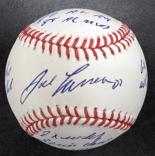 Jose Canseco Multi Inscribed Autographed Baseball