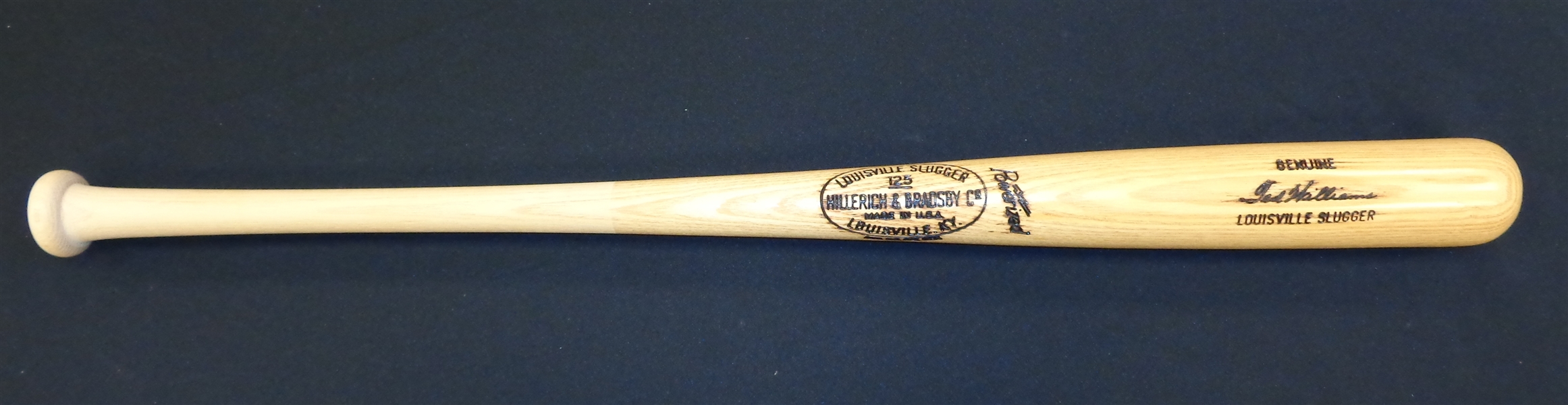 Ted Williams Official Louisville Slugger Game Model Bat