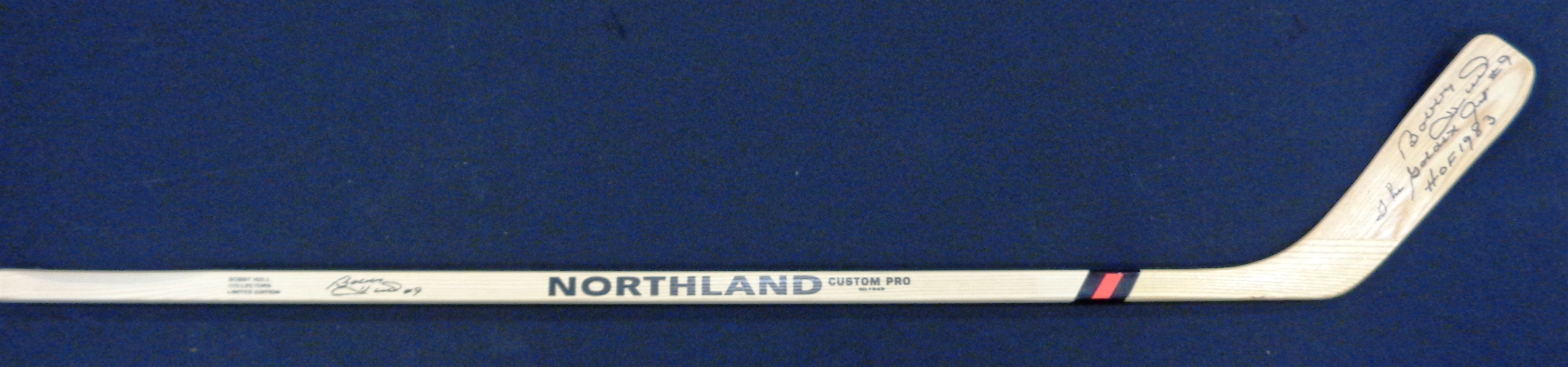 Bobby Hull Autographed Game Model Stick