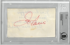 Joe Louis Cut Signature