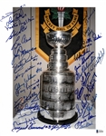 Stanley Cup 11x14 Signed by 30 Red Wings