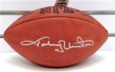 Johnny Unitas Autographed NFL Football