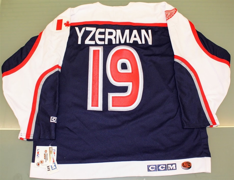 Steve Yzerman Autographed 2000 All Star Jersey