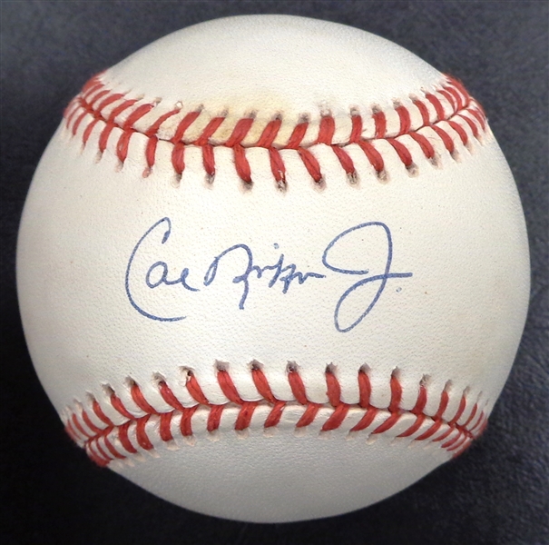 Cal Ripken, Jr Autographed Baseball