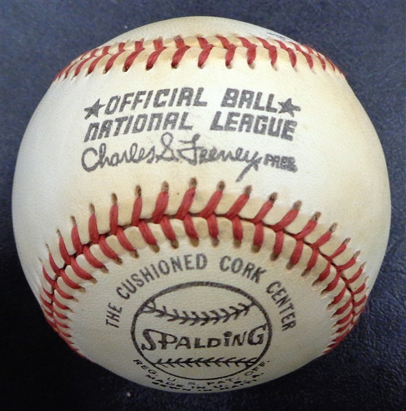 1970-76 Charles Feeney Spalding Official National League Baseball