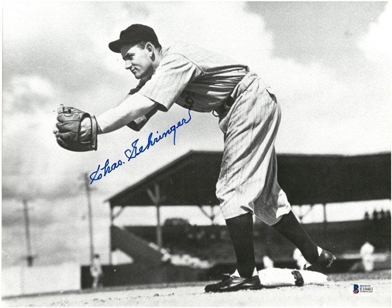 Charlie Gehringer Autographed 11x14 Photo