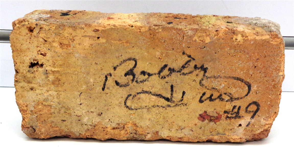 Bobby Hull Autographed Chicago Stadium Brick