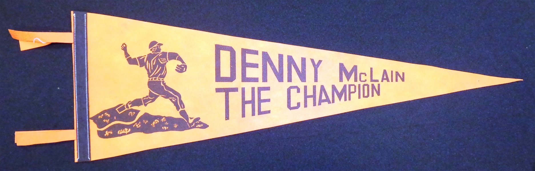 Denny McLain Vintage Ca. 1968 Pennant