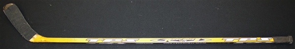 Darren McCarty Game Used Autographed Hockey Stick