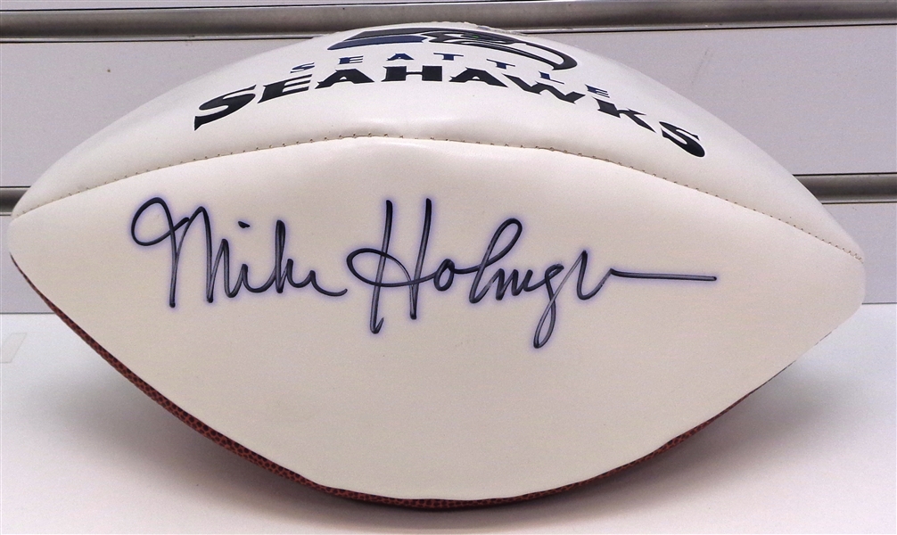 Mike Holmgren Autographed Seahawks Football