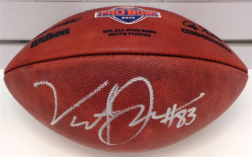 Vincent Jackson Autographed Official 2010 Pro Bowl Football