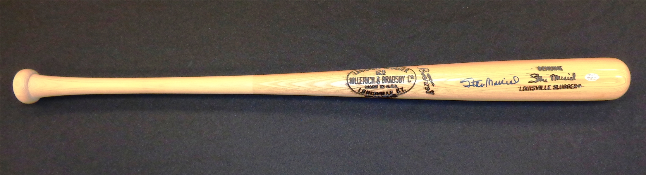 Stan Musial Autographed Game Model Bat