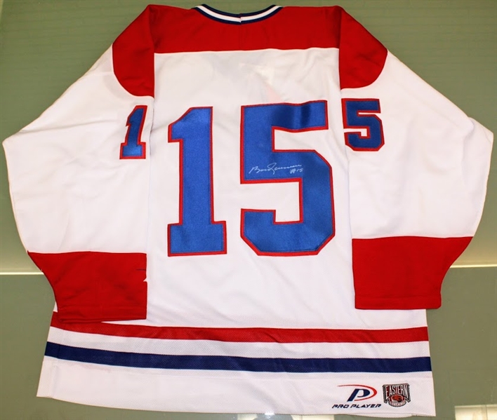 Bobby Rousseau Autographed Canadiens Jersey