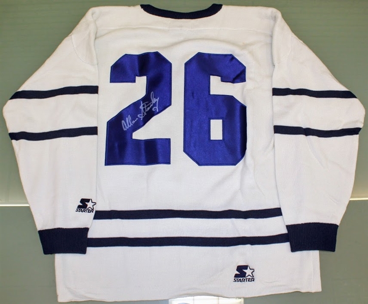 Allan Stanley Autographed Maple Leafs Sweater