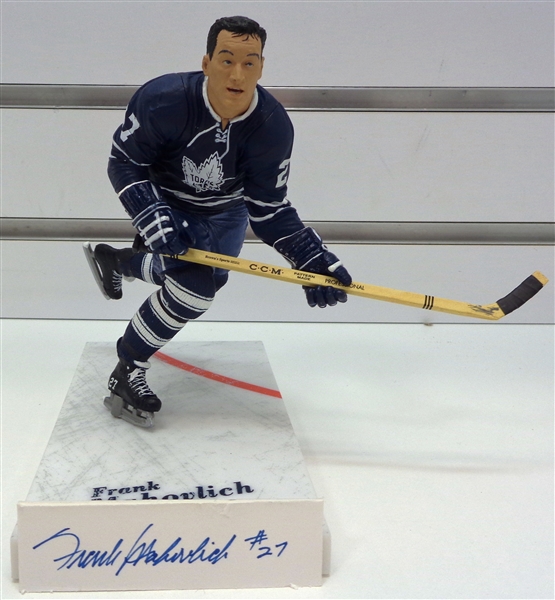 Frank Mahovlich McFarlane Figure with Signed Cut
