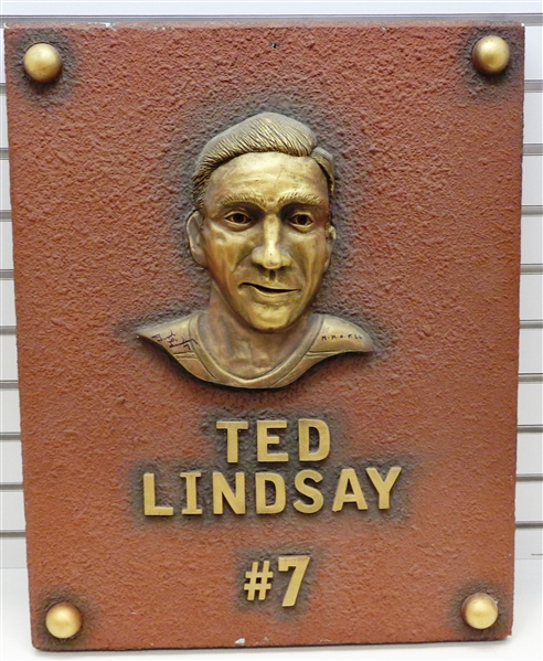 Ted Lindsay Bust from Olympia Stadium