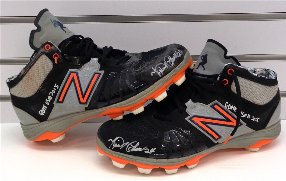 Miguel Cabrera Game Used & Signed Cleats