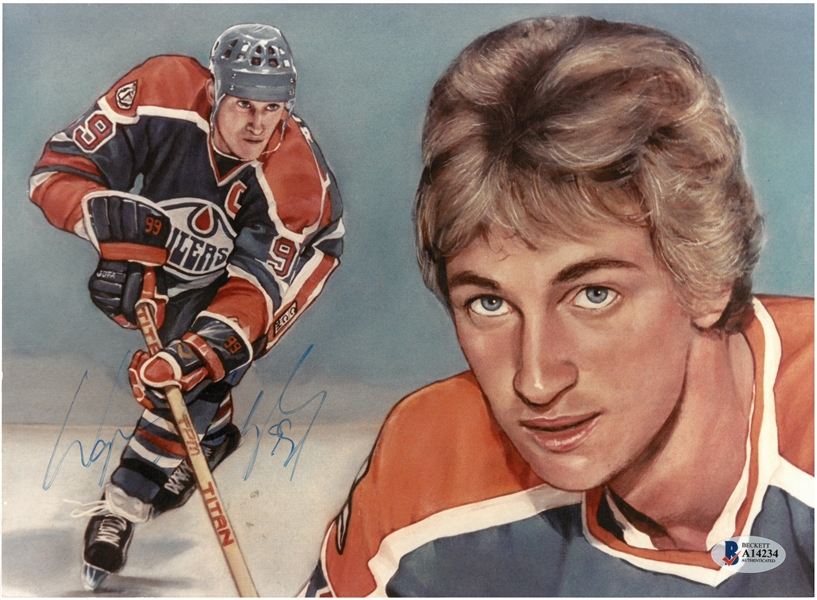 Wayne Gretzky Autographed 8x11 Photo