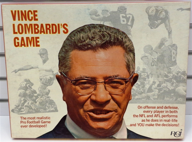 Vince Lombardis Football Board Game