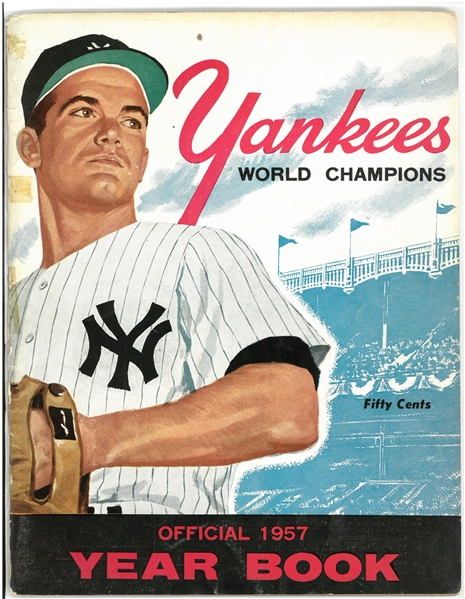 1957 New York Yankees Yearbook