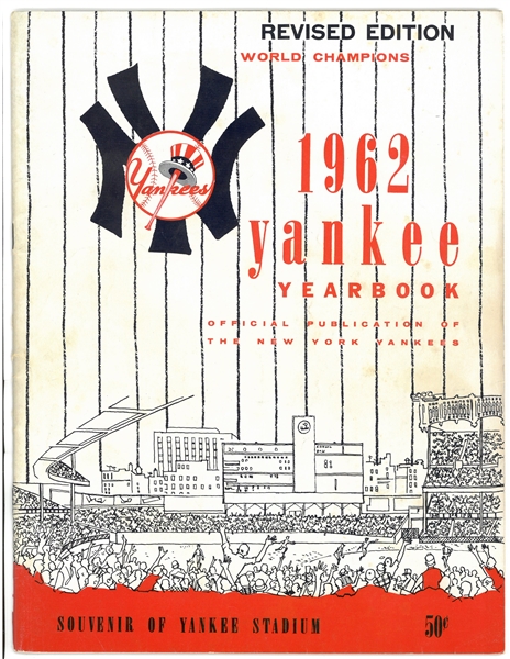 1962 New York Yankees Yearbook