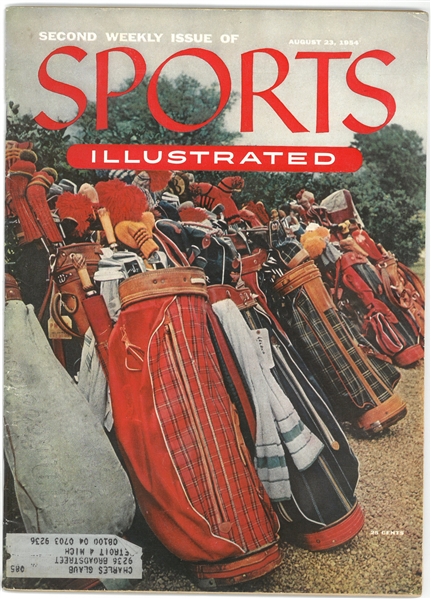 2nd Issue of Sports Illustrated with "cards" intact