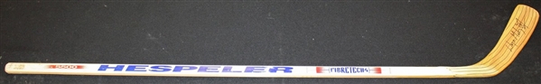 Wayne Gretzky Autographed Hespeller Model Stick