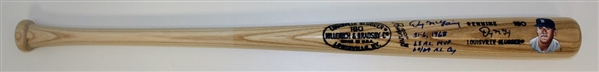 Denny McLain Autographed Hand Painted Game Model Bat