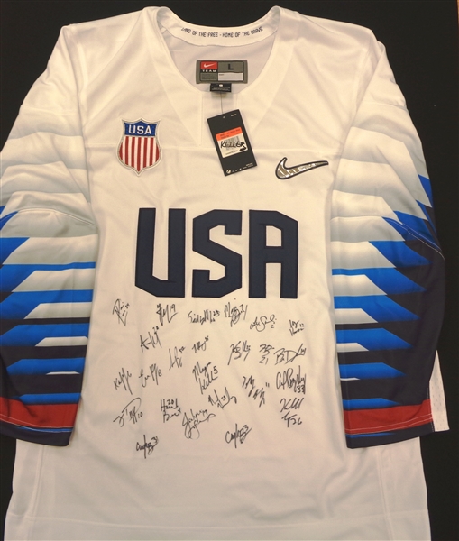 2018 Team USA Womens Hockey Team Signed Jersey
