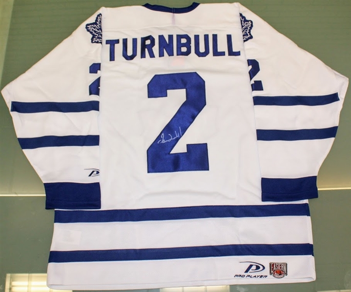 Ian Turnbull Autographed Maple Leafs Jersey