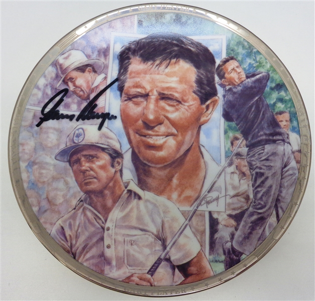 Gary Player Autographed 8" Plate